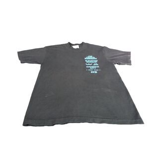 Old Church Basement T-Shirt Men Sz S Black Hallelujah Is All I Need Short Sleeve